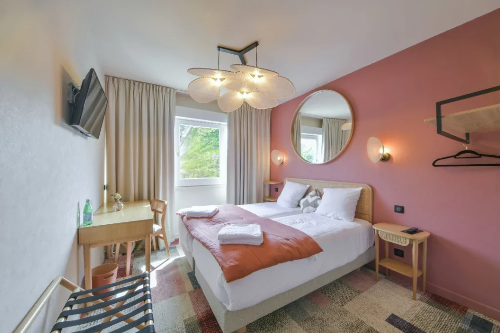 Chambre Twin - Hôtel Bourges Olympia