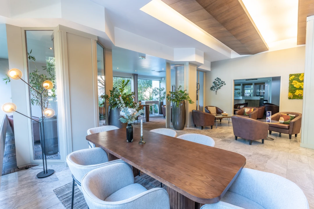 Hall d'entrée de l'hôtel Mercure