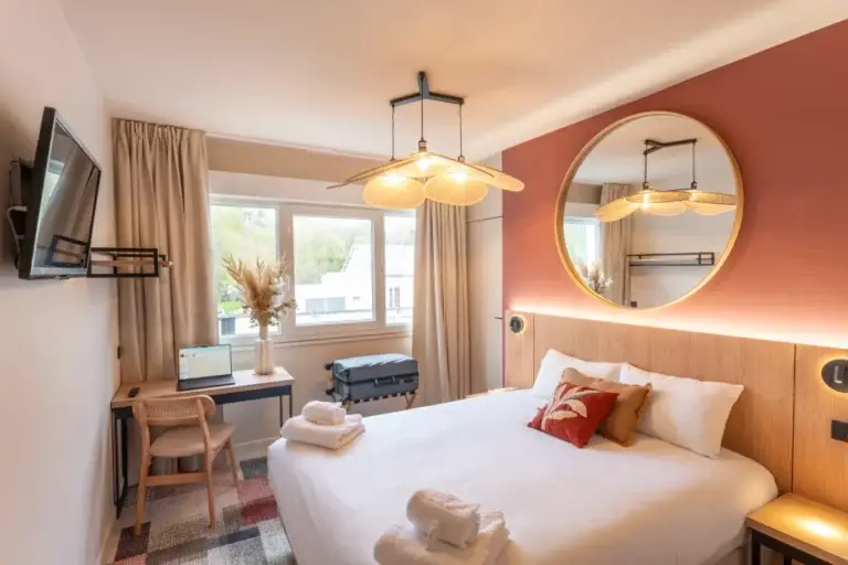 Chambre double Hotel Bhoma Bourges