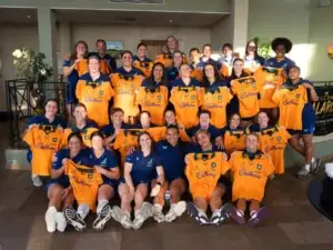 les Wallaroos, l’équipe nationale féminine australienne de rugby à XV